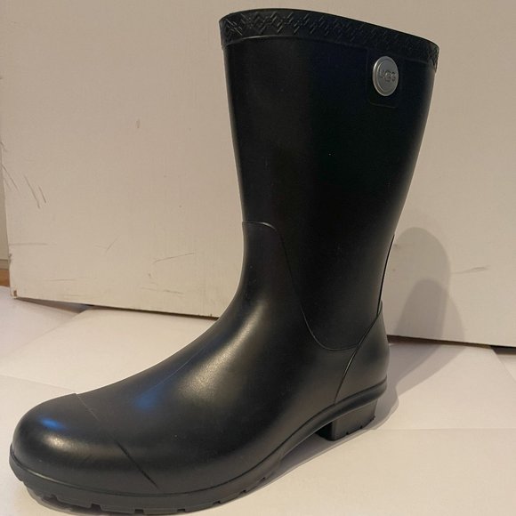 UGG Sienna Rain Boots Black - Picture 8 of 8